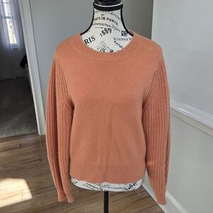 Ann Taylor Dark Peach Color Sweater